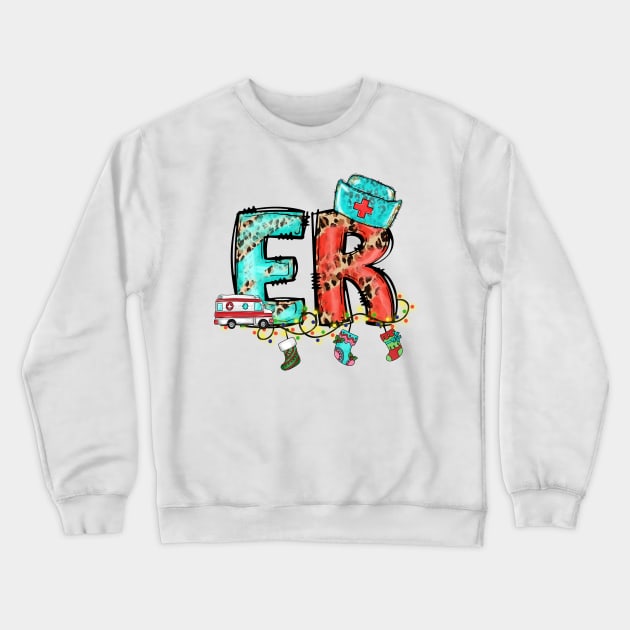 ER Crewneck Sweatshirt by MZeeDesigns